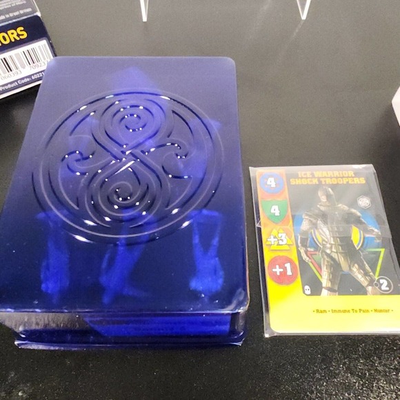 Warlord Games Doctor Who: Ice Warriors Exterminate Figures and Cards 602210142 - Picture 6 of 7